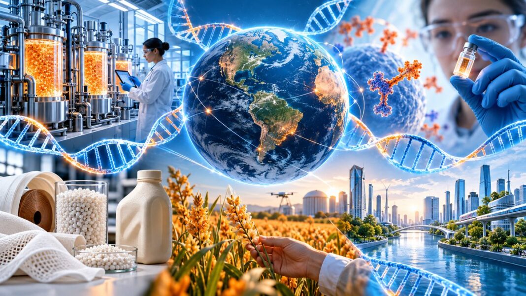 Synthetic biology applications across medicine agriculture and manufacturing