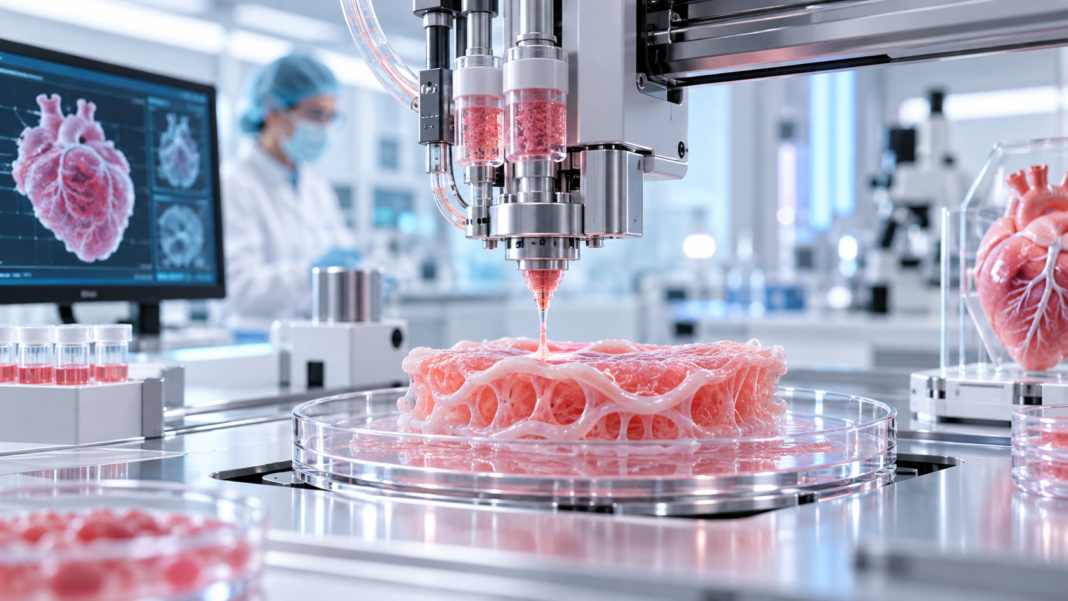 3D bioprinting living tissue for regenerative medicine