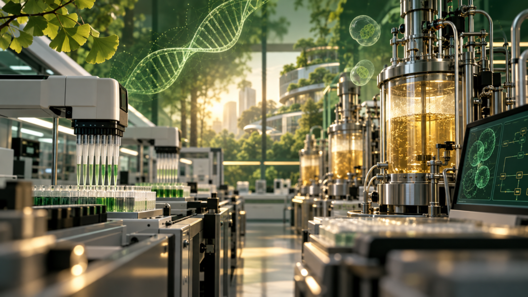 Ginkgo Bioworks automated synthetic biology laboratory